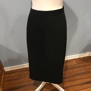 Sag Harbor black straight skirt.